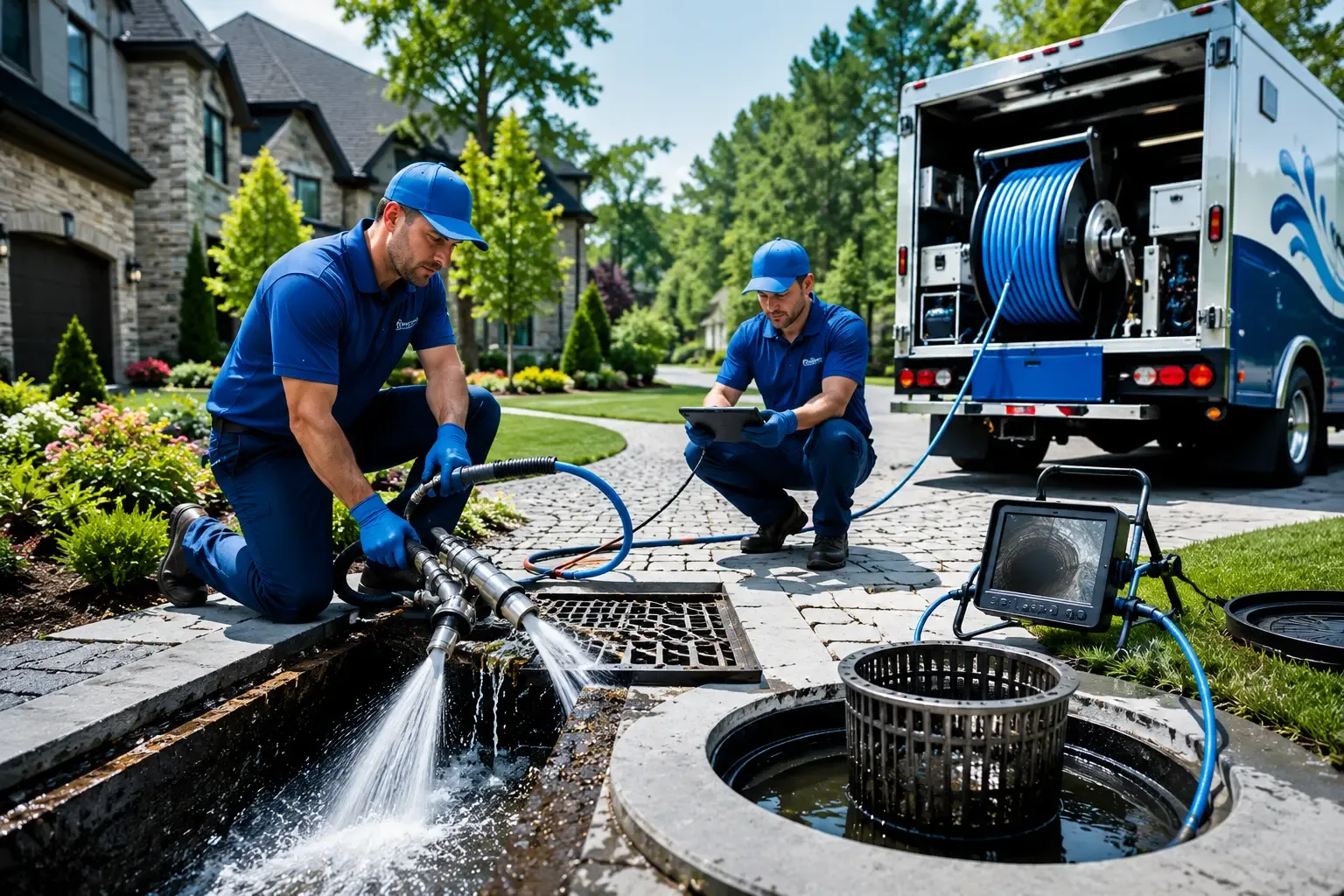 Local outdoor drain cleaning professionals in Hampden, MA
